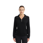 Harcour - Pull col montant femme Claira noir