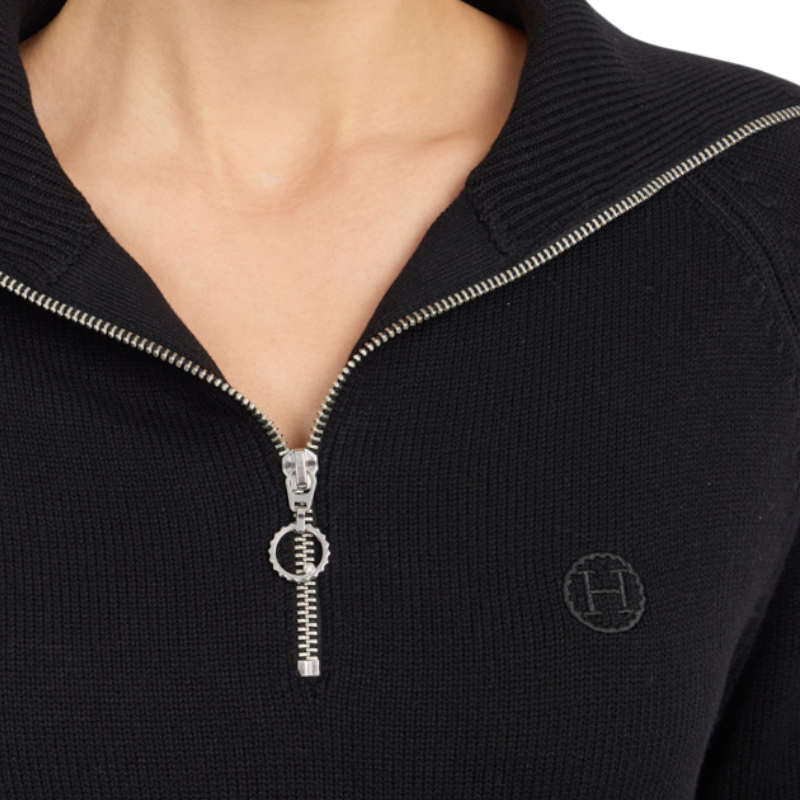 Harcour - Pull col montant femme Claira noir