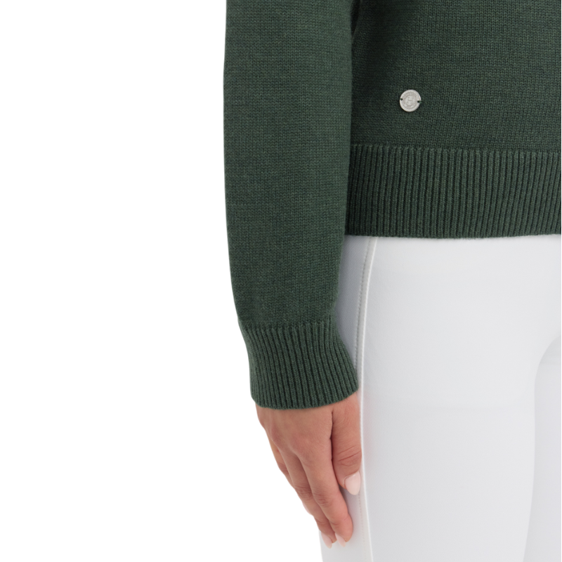 Harcour - Pull col montant femme Claira trèfle