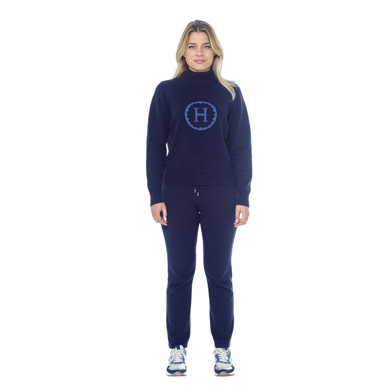 Harcour - Pull manches longues femme Plaza marine | - Ohlala