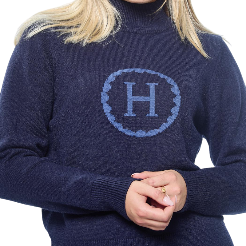 Harcour - Pull manches longues femme Plaza marine | - Ohlala
