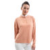 Harcour - Dames hoodie lange mouwen Plume abrikoos | - Ohlala