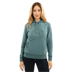 Harcour - Sweat manches longues femme Sama paon | - Ohlala