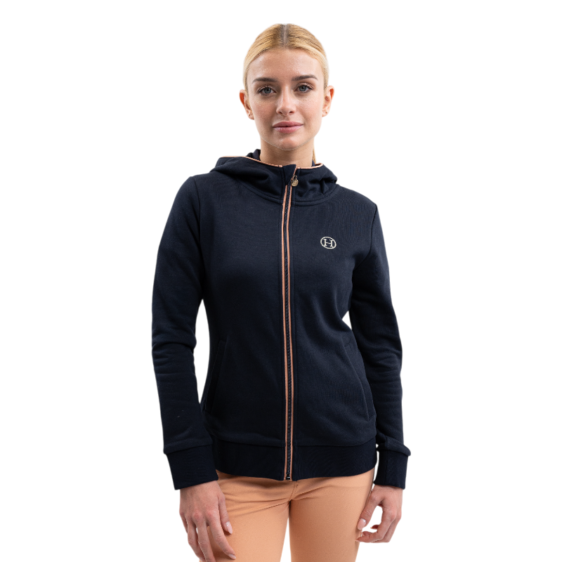 Harcour - Sweat manches longues femme Strella marine