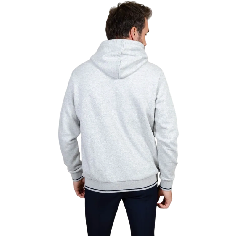 Harcour - Sweat manches longues homme Swiss gris