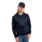 Harcour - Unisex sweater lange mouwen Samy marine mosaic | - Ohlala