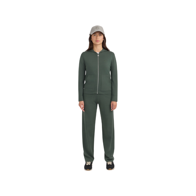 Harcour - Sweat manches longues zippé femme Amelie trèfle