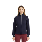 Harcour - Sweat technique zippé femme Clotilde marine