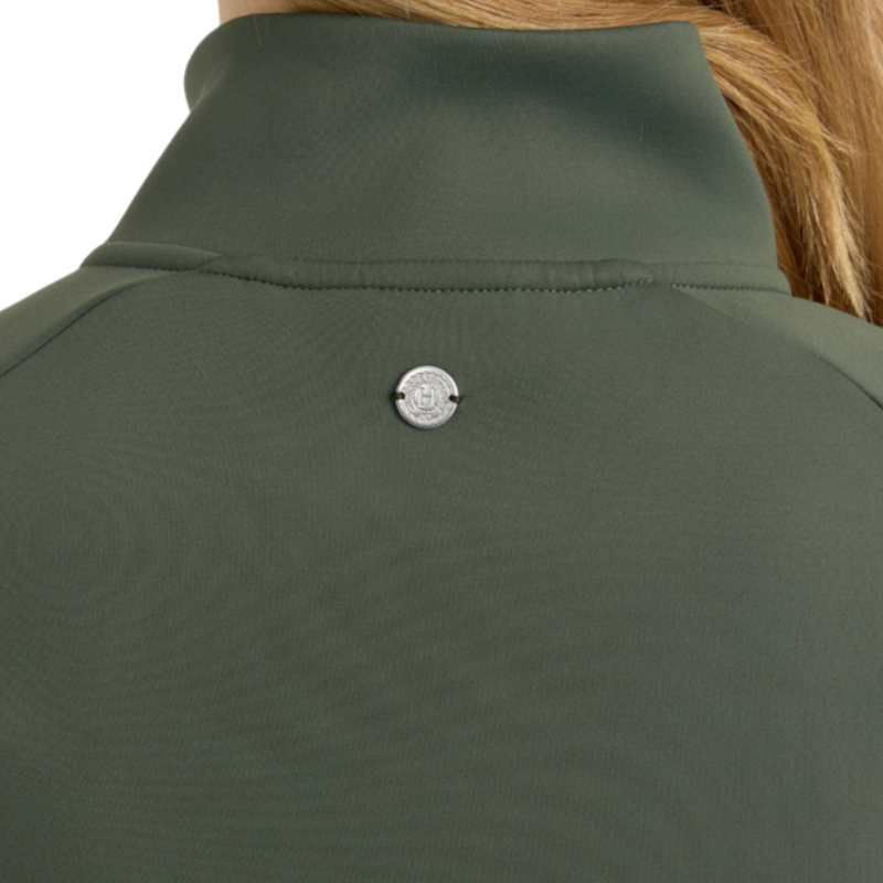 Harcour - Sweat technique zippé femme Clotilde trèfle