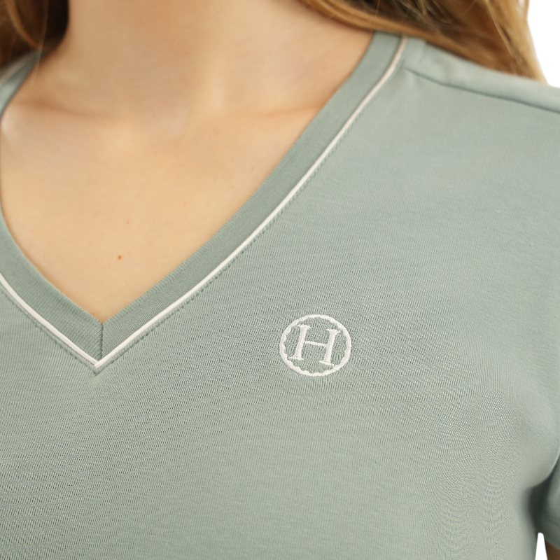 Harcour - Dames T-shirt korte mouwen Berenice colibri | - Ohlala