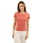 Harcour - Dames T-shirt korte mouwen Tarlala grapefruit | - Ohlala