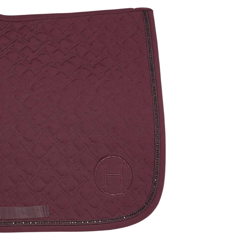Harcour - Tapis de dressage Saphir aubergine