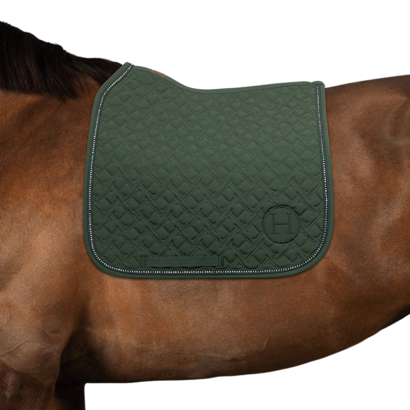 Harcour - Tapis de dressage Saphir trèfle