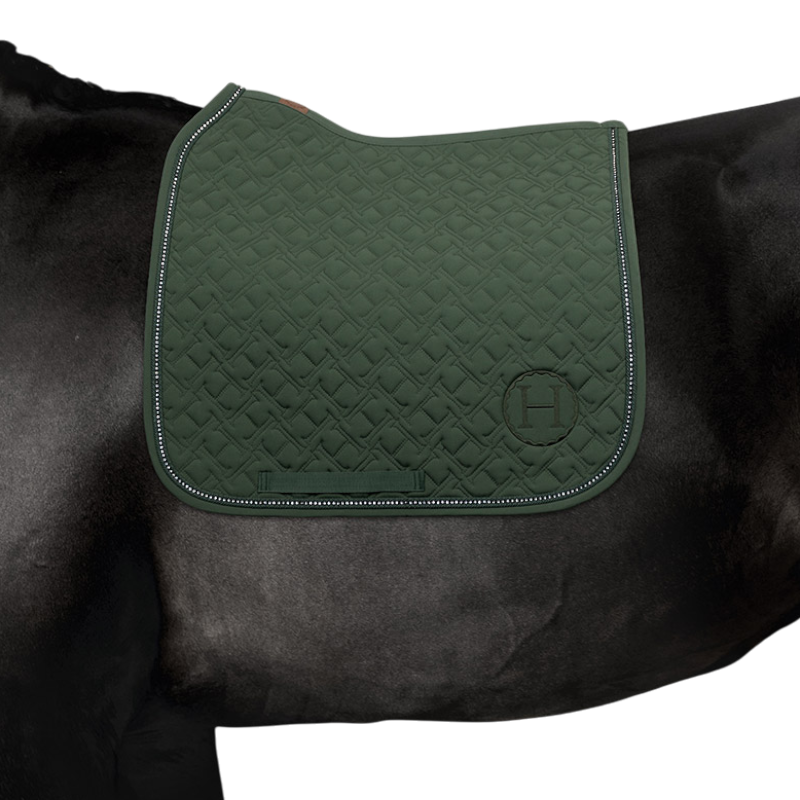 Harcour - Tapis de dressage Saphir trèfle