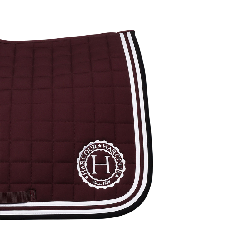 Harcour - Tapis de dressage Soft aubergine | - Ohlala