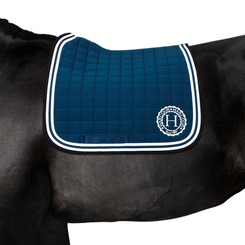 Harcour - Tapis de dressage Soft bleu lagon | - Ohlala