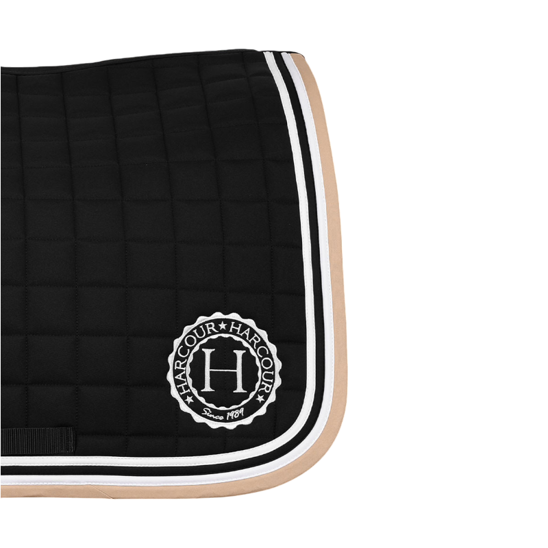 Harcour - Tapis de dressage Soft noir