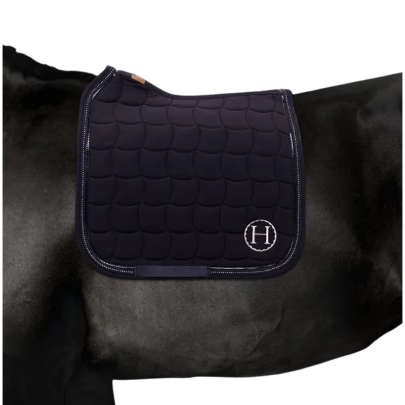 Harcour - Tapis de dressage Stelina marine