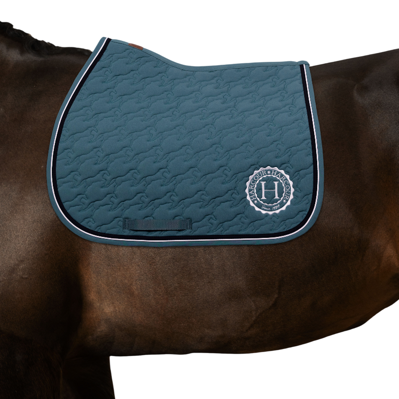 Harcour - Tapis de selle Belle paon | - Ohlala