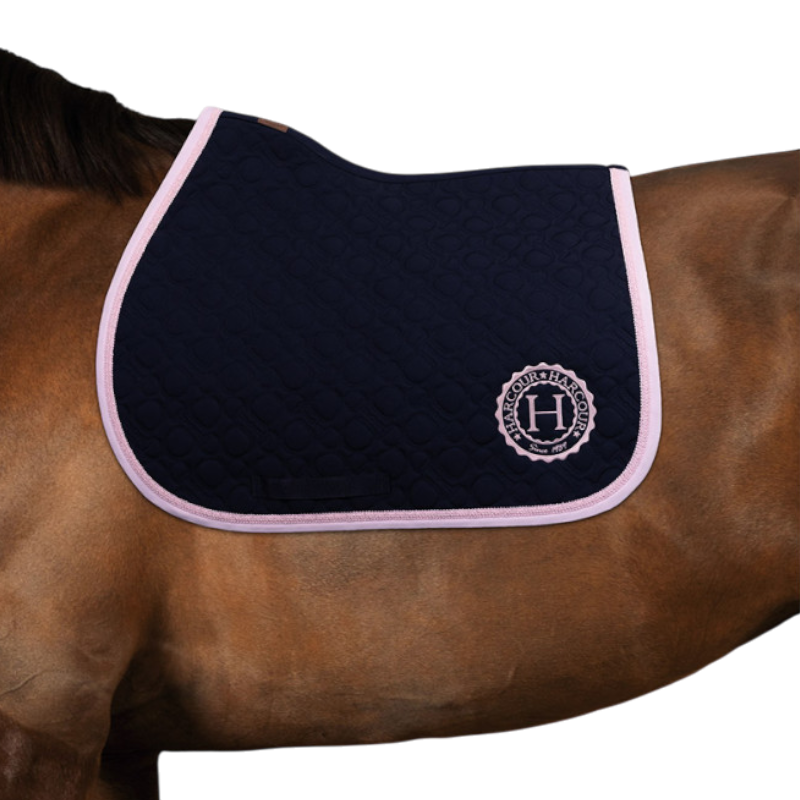 Harcour - Tapis de selle Cadence marine