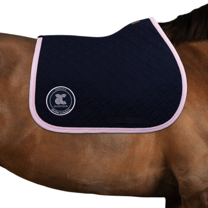 Harcour - Tapis de selle Cadence marine