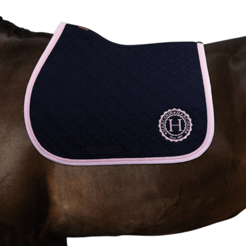 Harcour - Tapis de selle Cadence marine