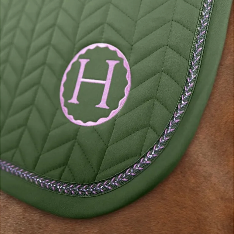 Harcour - Tapis de selle Ernie vert