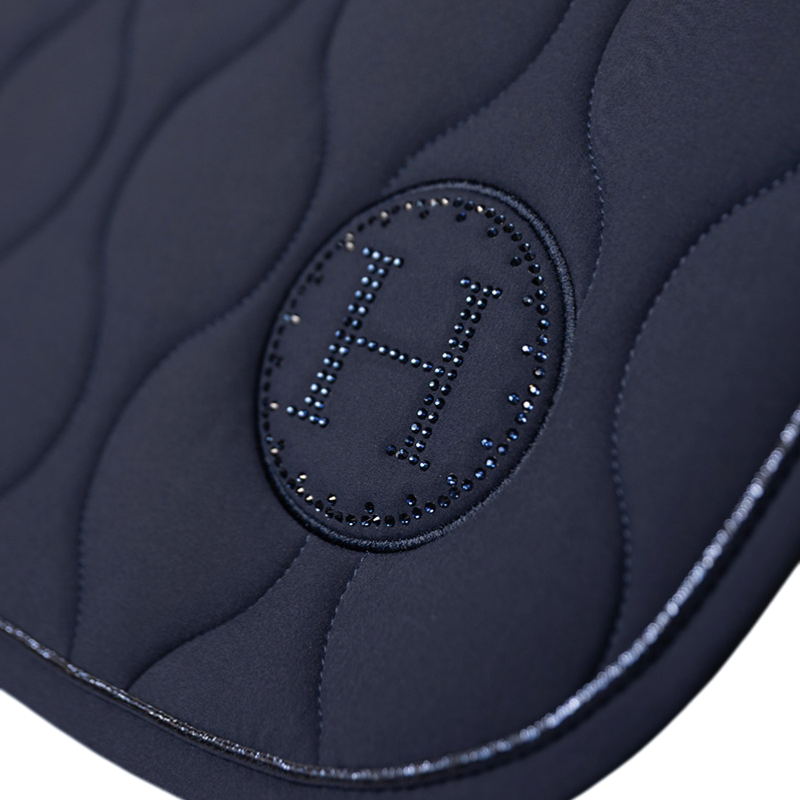 Tapis de selle Ivana marine - Harcour