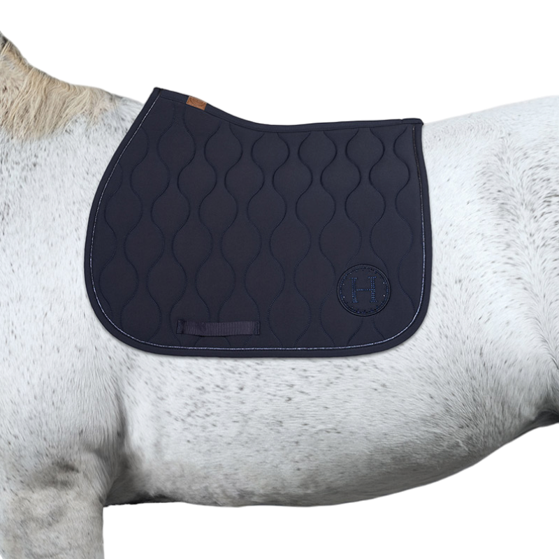 Tapis de selle Ivana marine - Harcour