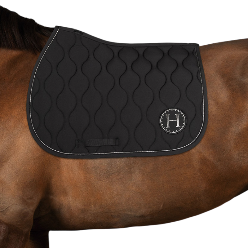 Tapis de selle Ivana noir - Harcour