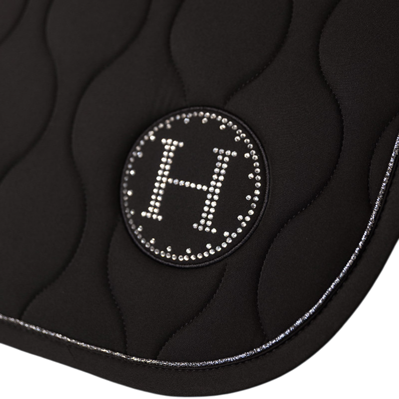 Tapis de selle Ivana noir - Harcour