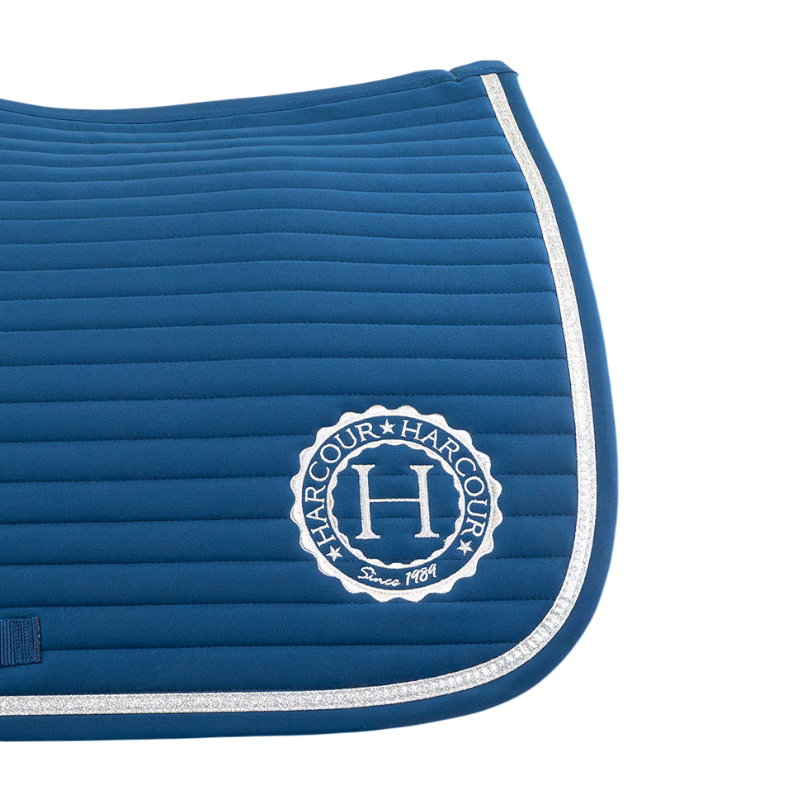 Harcour - Tapis de selle Karembar bleu lagon | - Ohlala