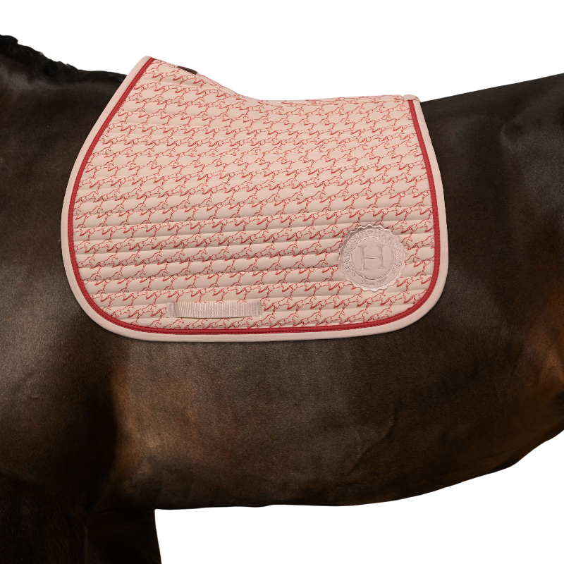 Harcour - Tapis de selle Karembar jump shell grapefruit | - Ohlala