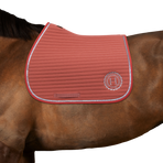 Harcour - Tapis de selle Karembar rose aurore | - Ohlala