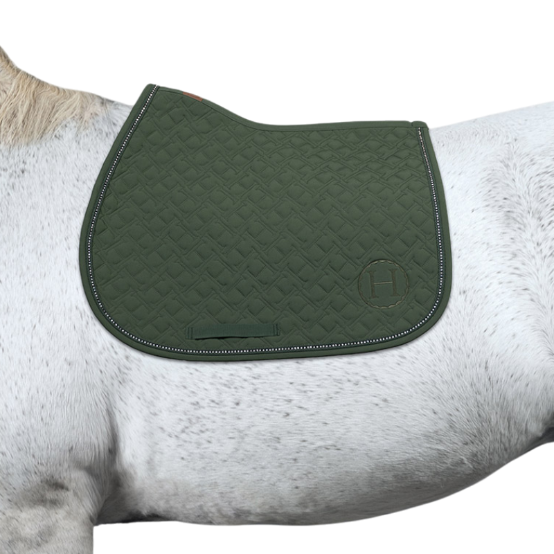 Harcour - Tapis de selle Saphir trèfle