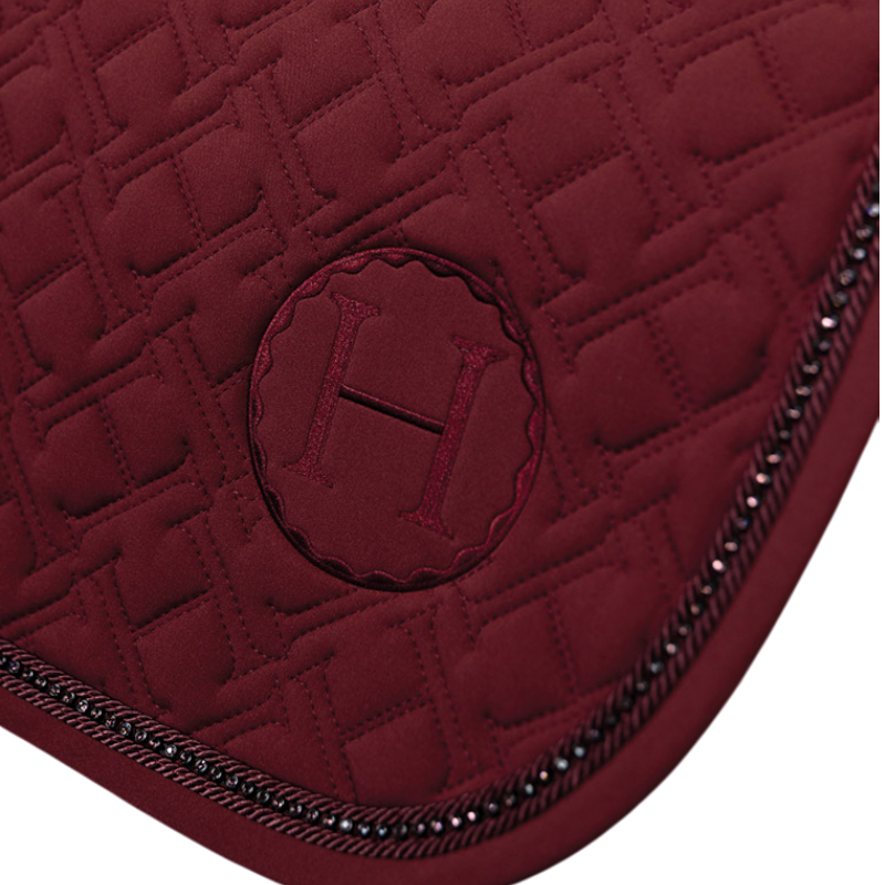 Harcour - Tapis de selle Saphir vigne