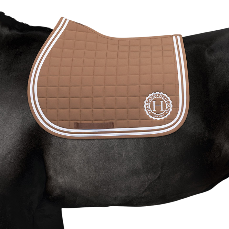 Harcour - Tapis de selle Soft moka