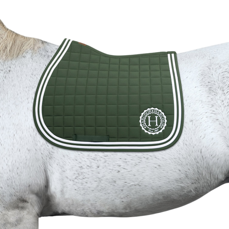 Harcour - Tapis de selle Soft trèfle