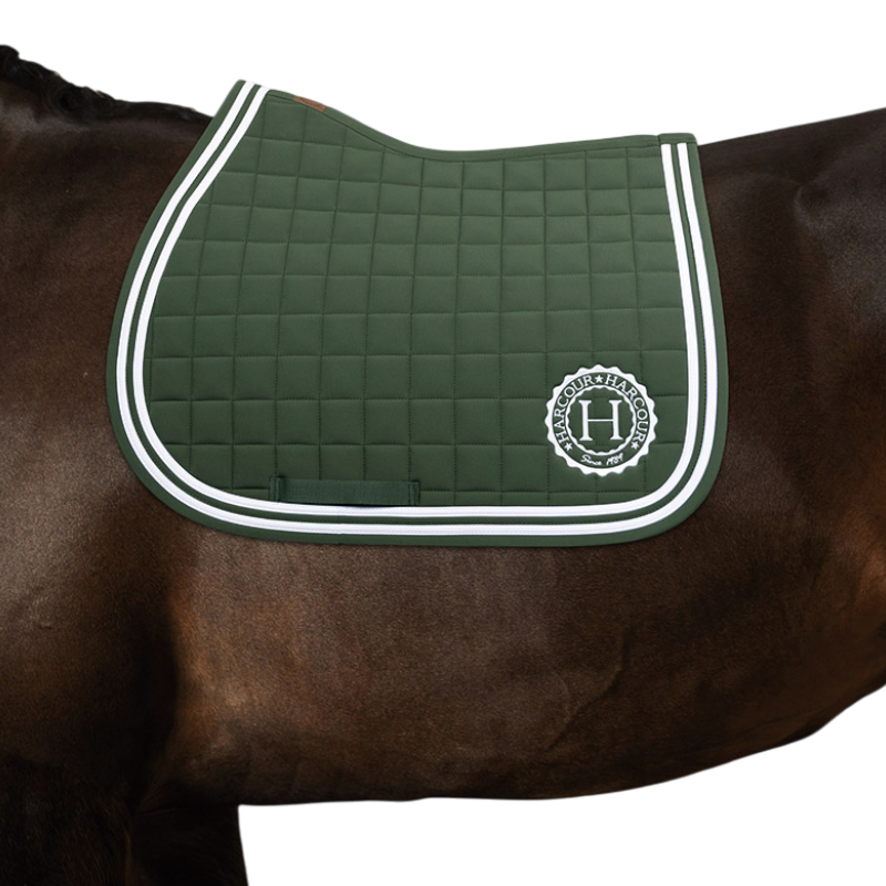 Harcour - Tapis de selle Soft trèfle