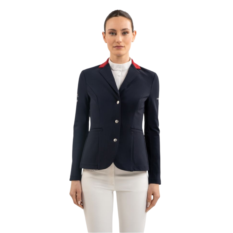 Harcour - Veste de concours femme Figara marine