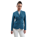 Harcour - Veste de concours femme Jismy bleu lagon | - Ohlala