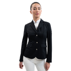 Harcour - Veste de concours femme Jismy noir | - Ohlala