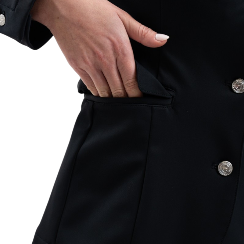 Harcour - Veste de concours femme Jismy noir | - Ohlala