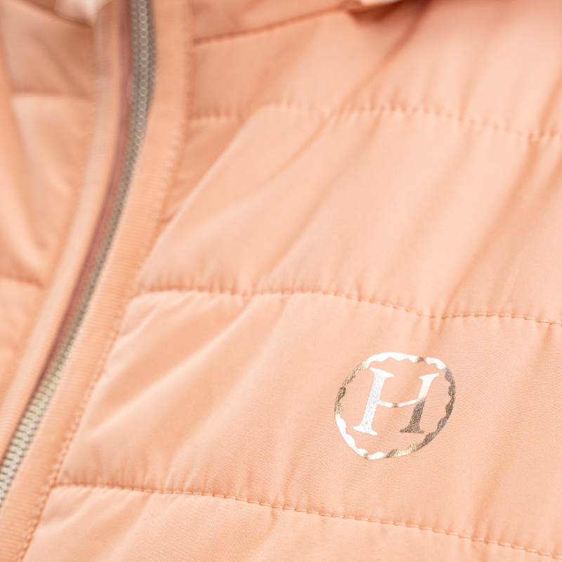 Harcour - Veste sans manches femme Berla abricot