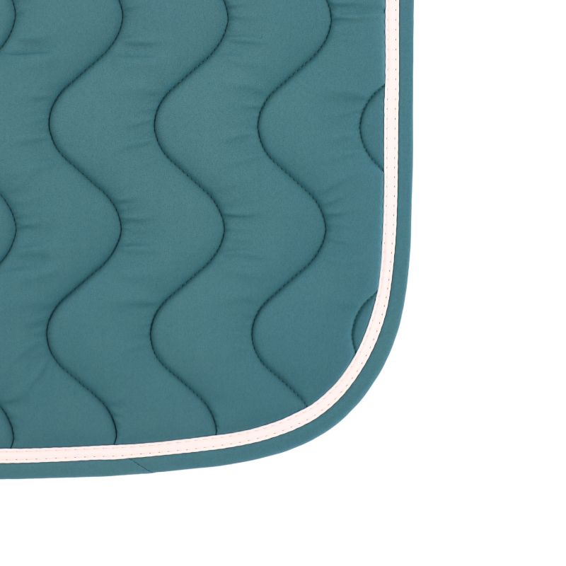 Harcour - Tapis de dressage sans logo Versailles bleu canard | - Ohlala