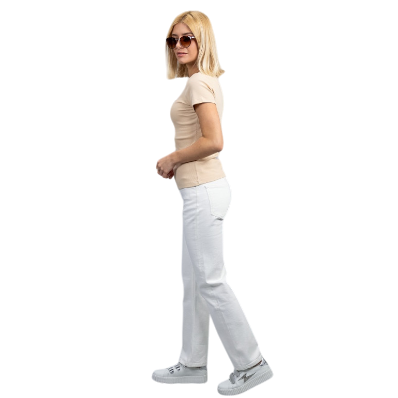 Harcour - T-shirt manches courtes femme Tarlala latte | - Ohlala