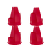 Hippotonic - Pack hindernisblokken rood (x4) | - Ohlala
