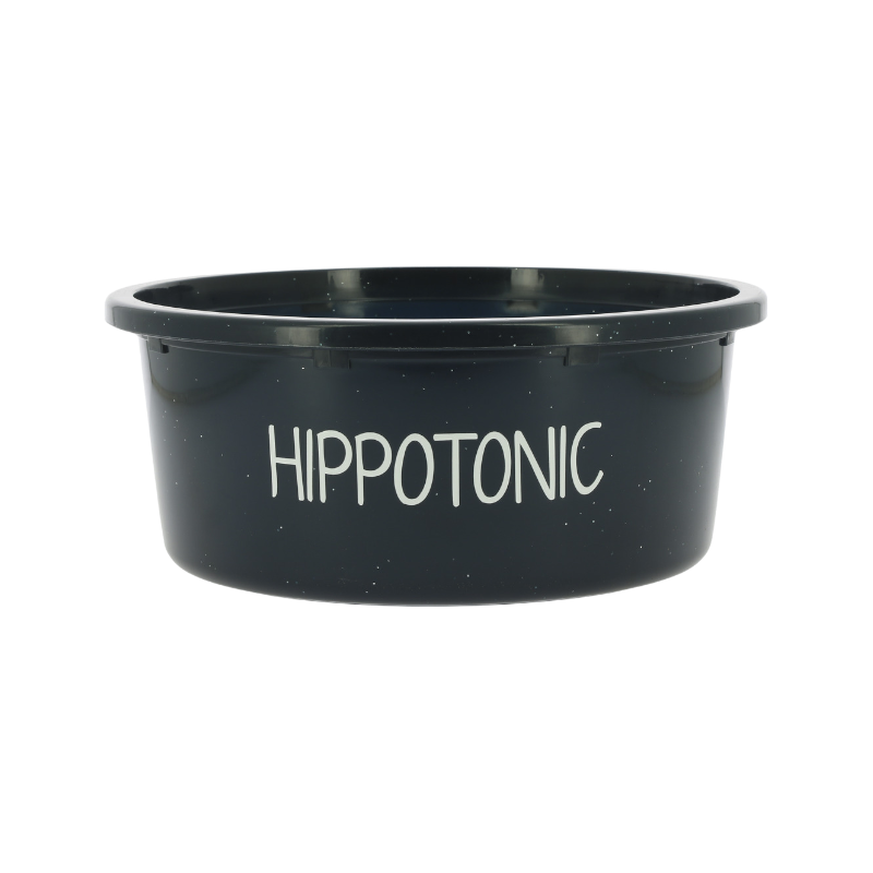 Hippotonic - Bol d'écurie 2L pailleté bleu | - Ohlala