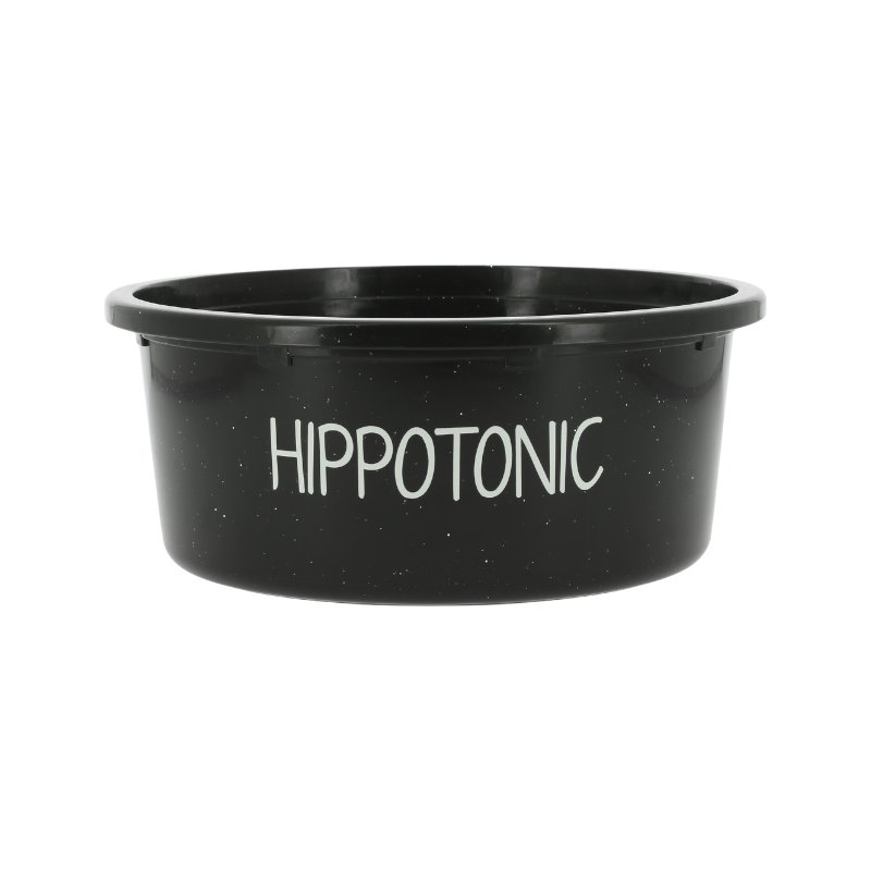 Hippotonic - Bol d'écurie 2L pailleté noir | - Ohlala