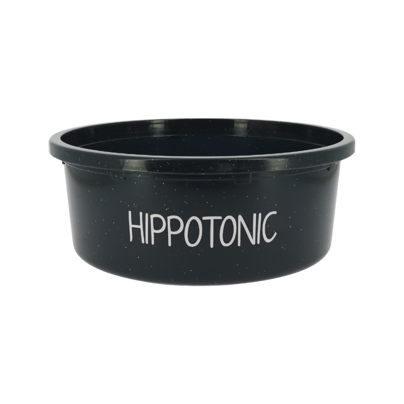 Hippotonic - Bol d'écurie 8L pailleté bleu | - Ohlala